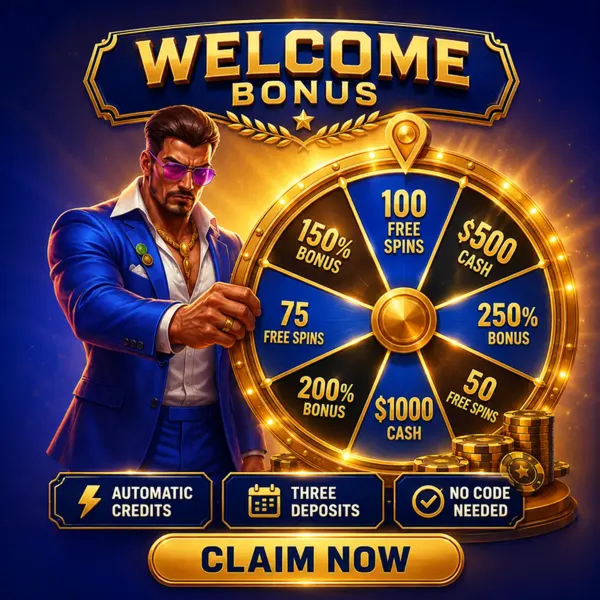 Prize Fighter kręci świecącym kołem nagród w portalu logowania Coolzino Casino