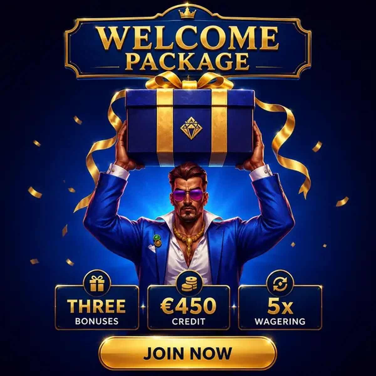Muskularny zawodnik prezentujący pakiet powitalny zakładów sportowych w Coolzino Sportsbook